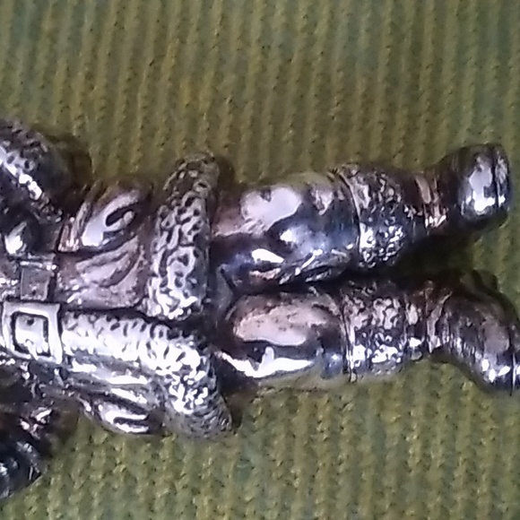 JT Inman Sterling Silver American Santa Ornament - Picture 6 of 10